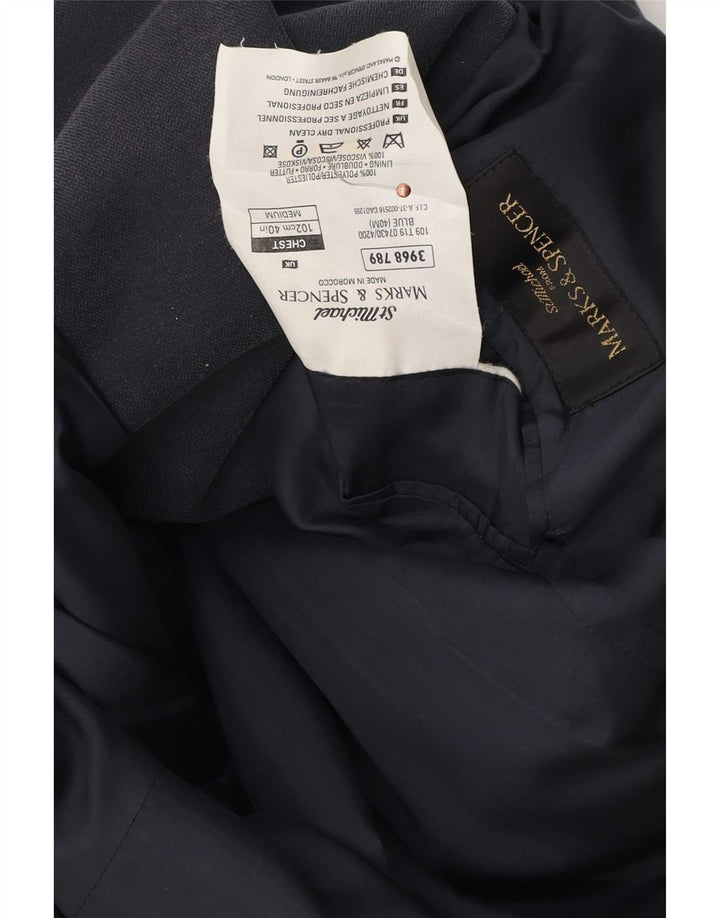 Marks & Spencer Męska marynarka St. Michael Blazer UK 40, średni granat