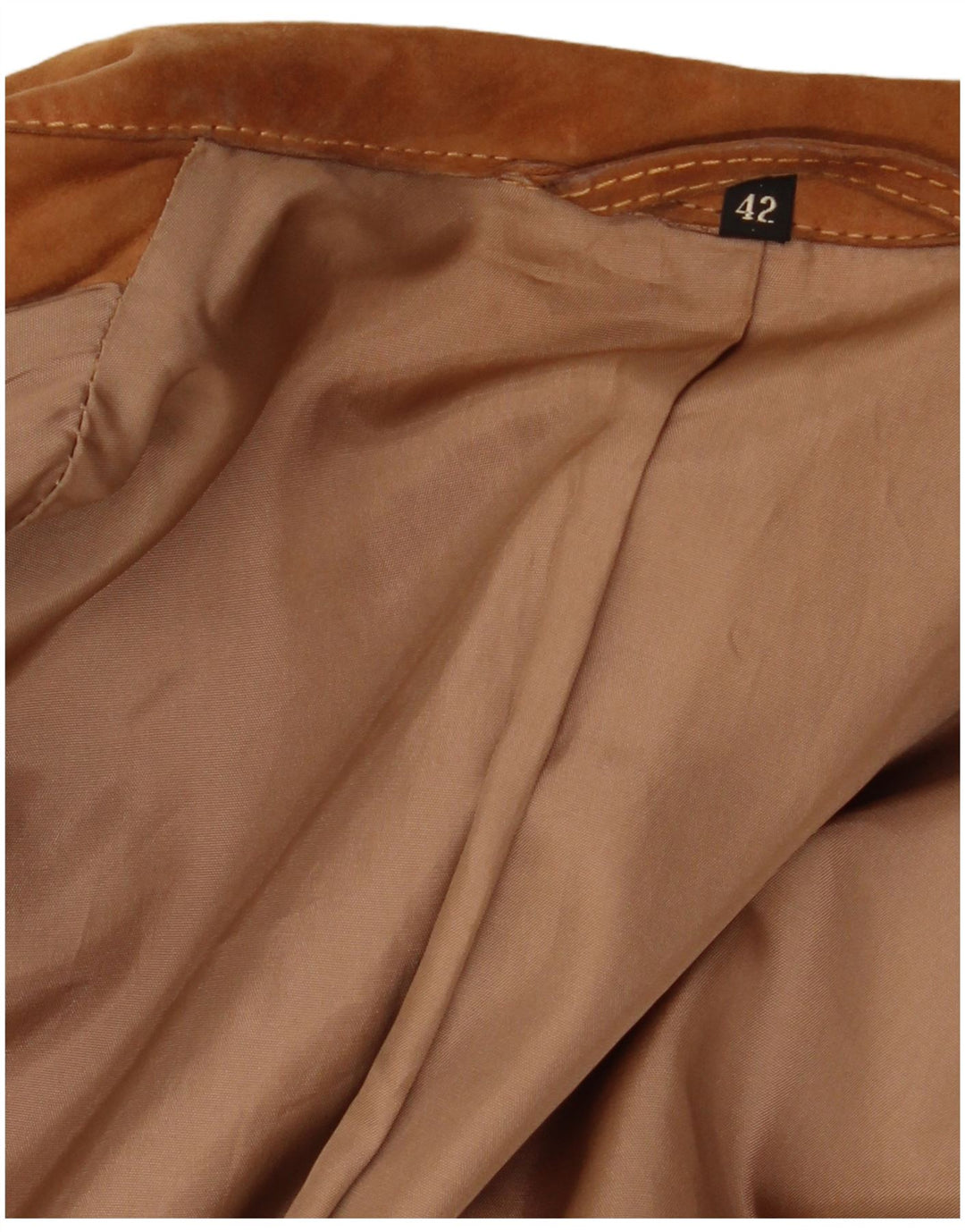 Damska marynarka zapinana na 3 guziki VINTAGE IT 42 Średni brąz