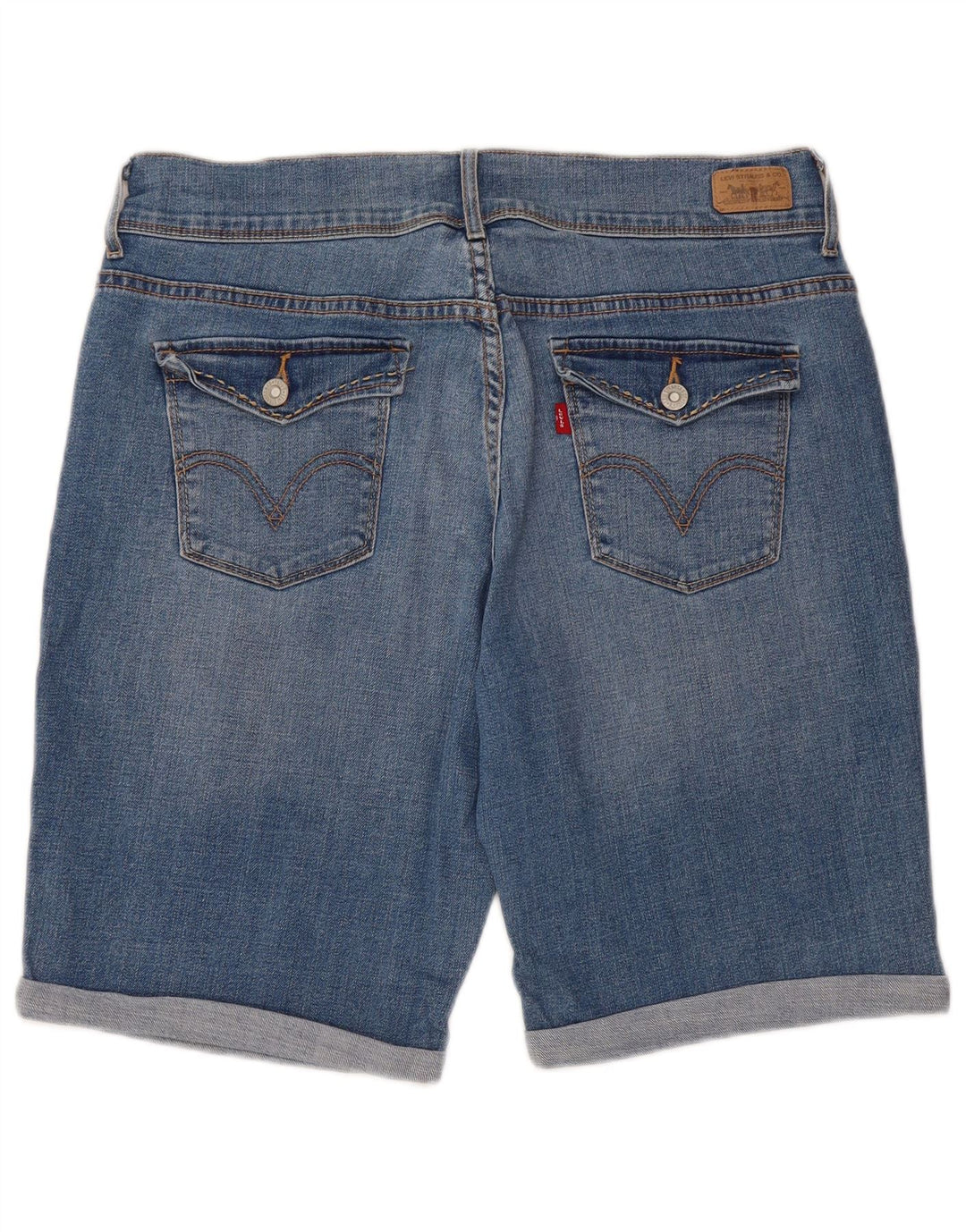 Damskie spodenki jeansowe LEVI'S 515 W32, duże, niebieskie