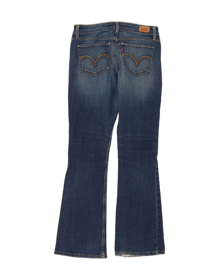 LEVI'S Womens Super Low Bootcut Jeans US 5 Medium W30 L31 Blue Cotton Vintage Levi's and Second-Hand Levi's from Messina Hembry 