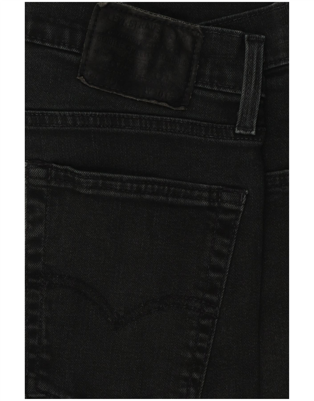 Damskie jeansy Levi's 511 Slim W30 L30 Czarna bawełna