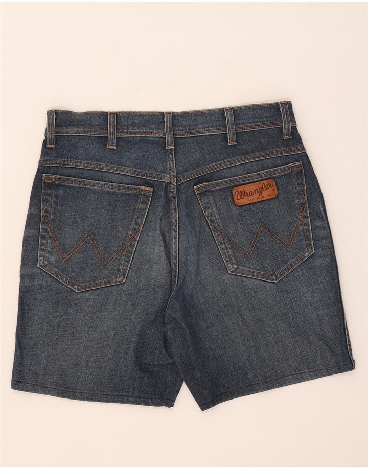 Męskie spodenki jeansowe Wrangler Texas Stretch W33 Średnioniebieskie, bawełniane