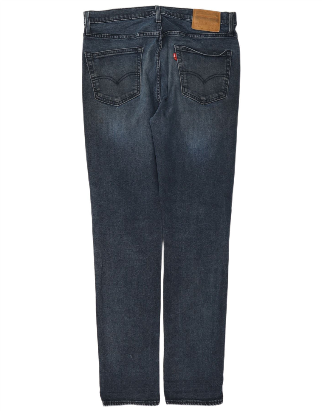 Męskie jeansy Levi's Slim W34 L34 Granatowa bawełna