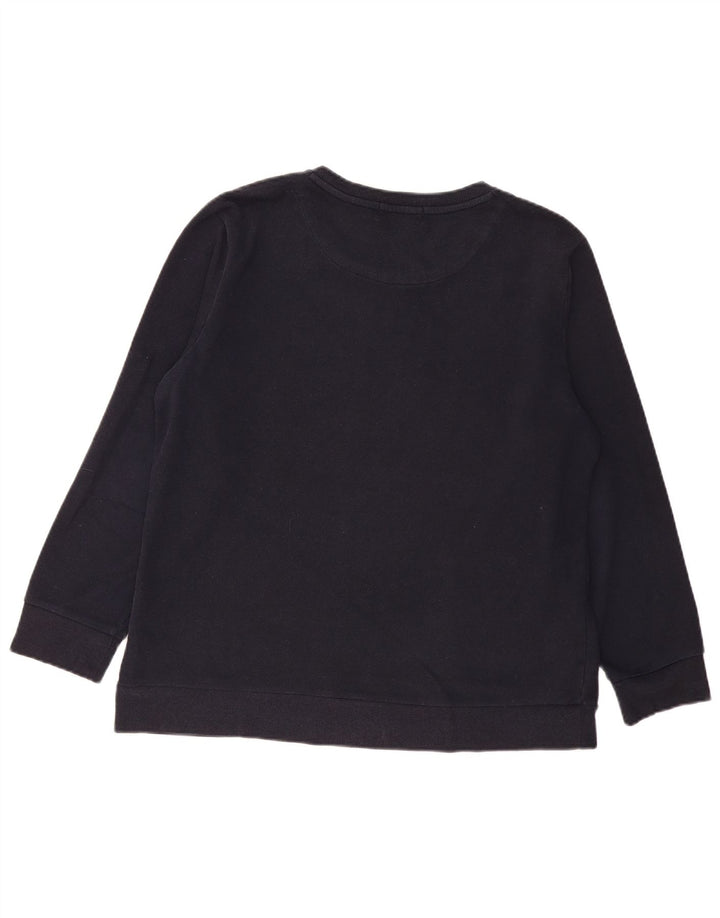 Męska bluza z grafiką Dkny, duża, granatowa, bawełniana