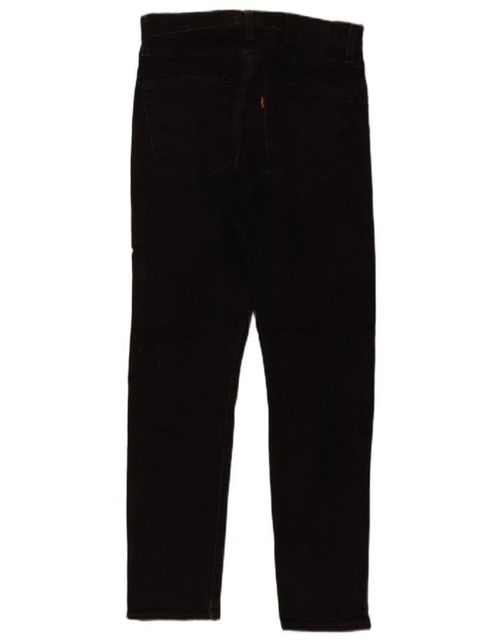 Męskie jeansy Levi's Skinny W30 L30 Czarna bawełna