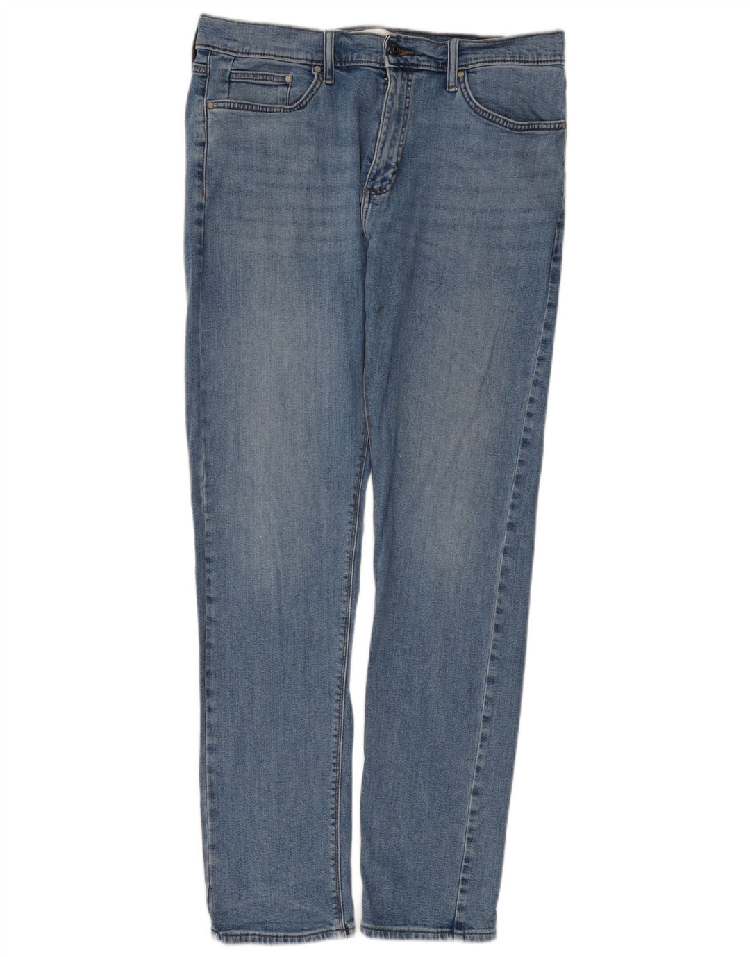 Marks & Spencer Męskie jeansy slim W34 L33 Niebieskie bawełniane