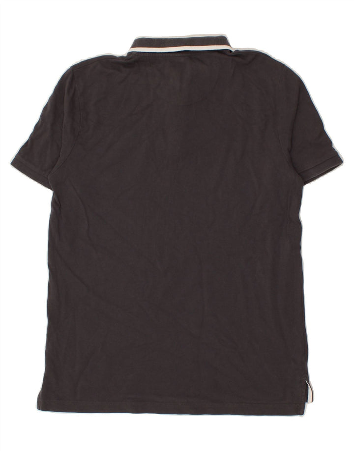 DACK'S Mens Polo Shirt Medium Green Cotton Vintage Dack's and Second-Hand Dack's from Messina Hembry 