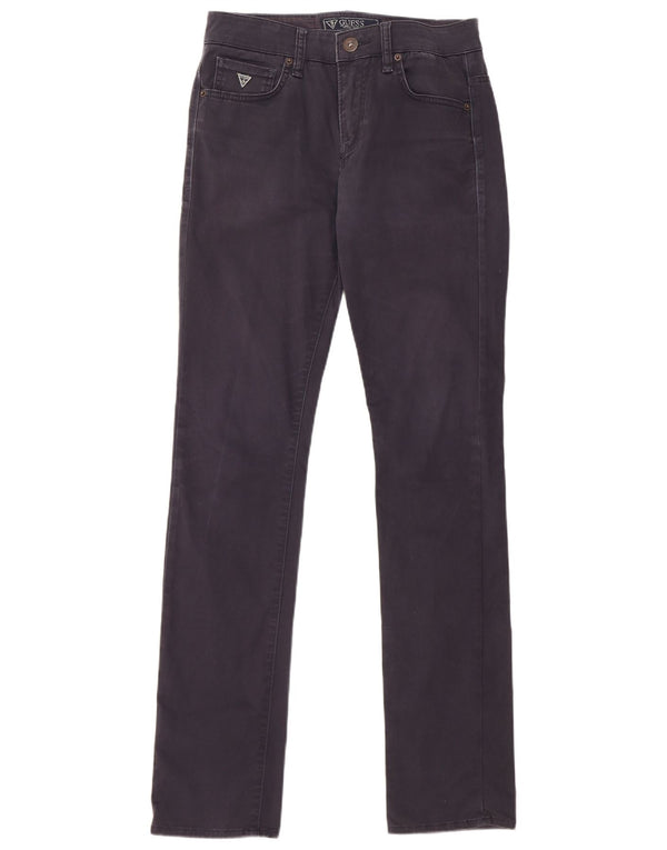 Spodnie męskie Guess Slim Casual W28 L34 Granatowa bawełna