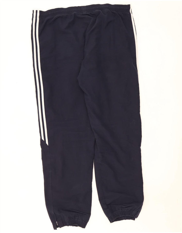 Adidas Męskie Spodnie Dresowe Joggery Duże Granatowe Poliester
