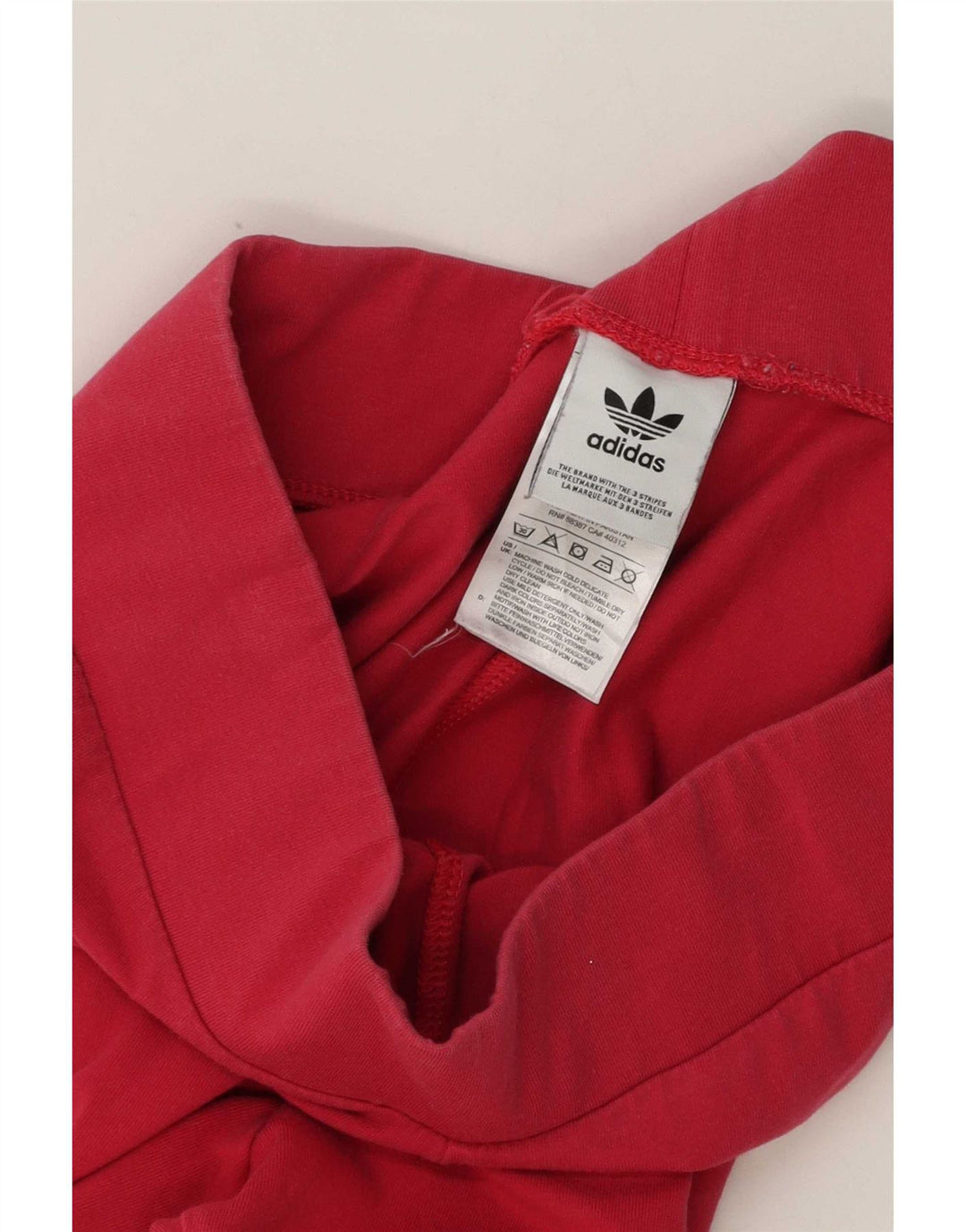 Legginsy Damskie Adidas UK 14 Średnio Różowe Bawełniane