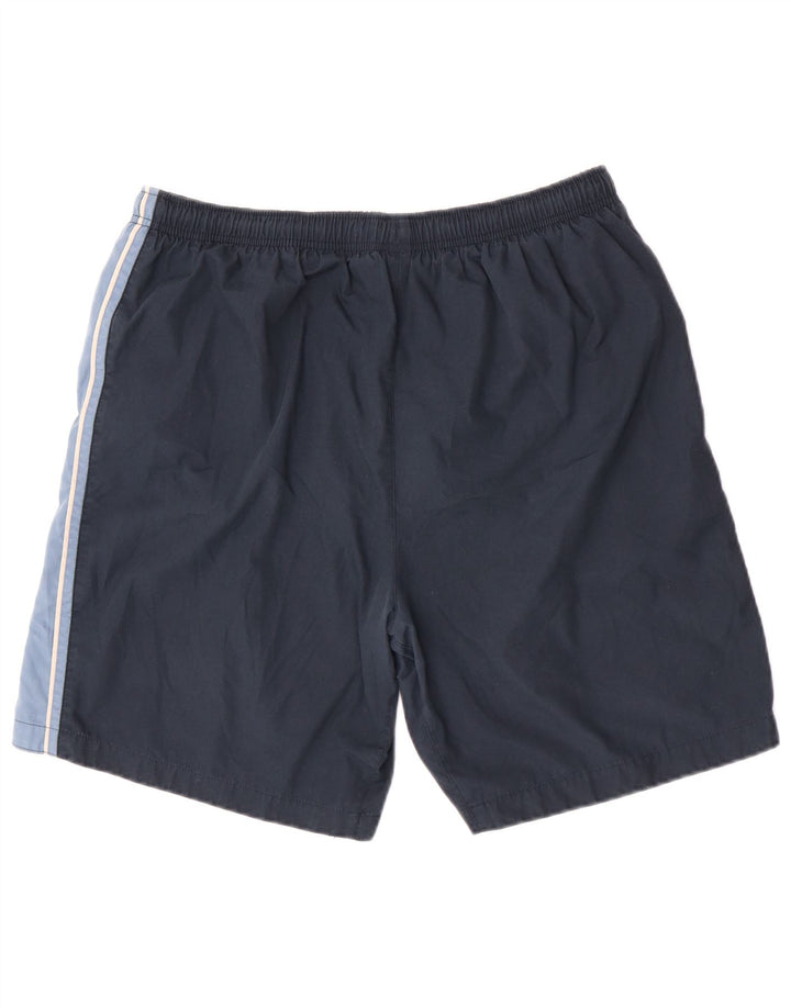 Męskie spodenki sportowe Nike XL, granatowe, z blokami kolorów, poliestrowe