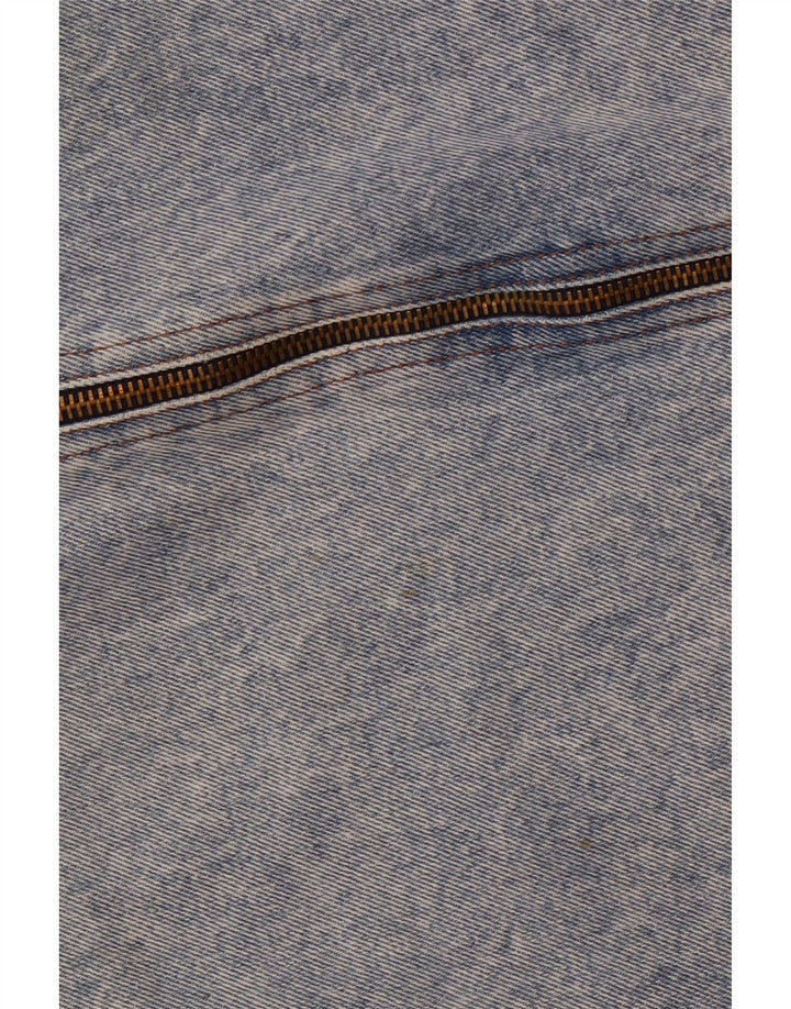 Damska spódnica jeansowa Casucci IT 46 Large W30 Niebieska bawełna