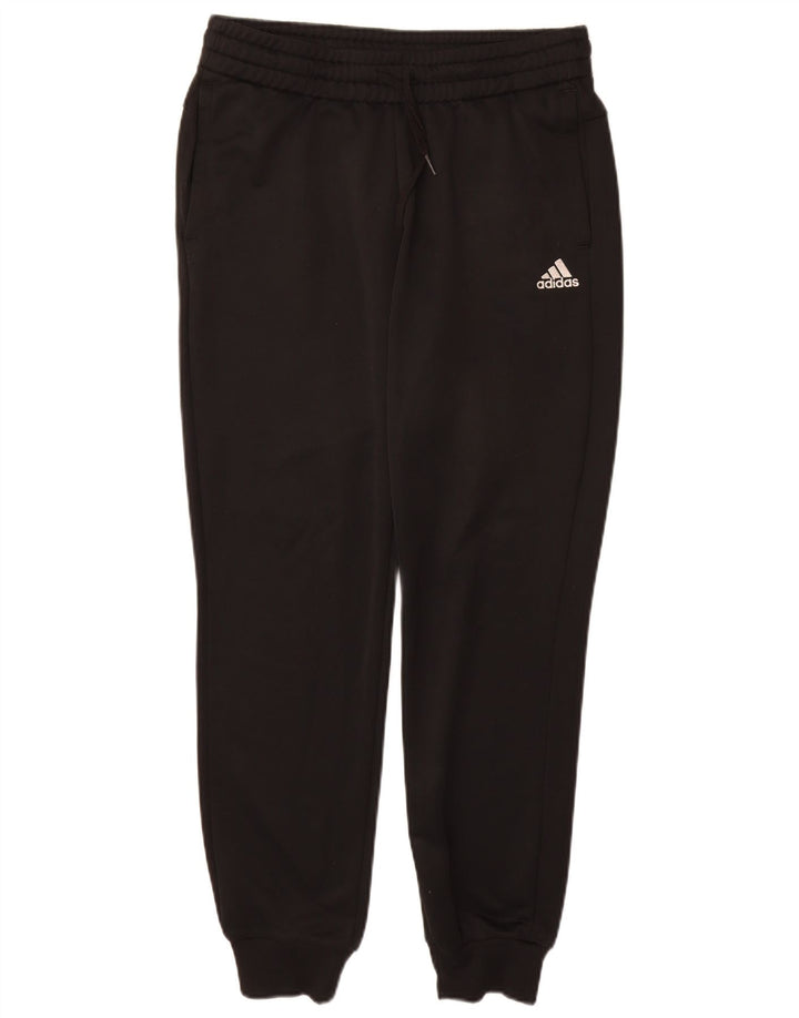 Damskie spodnie dresowe Adidas Joggers UK 12/14 Średni czarny poliester