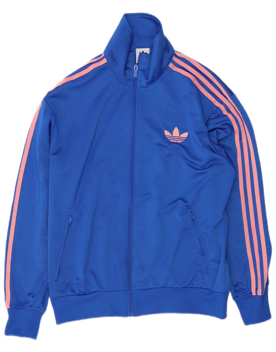 Damska bluza dresowa Adidas UK 12/14 Średni niebieski poliester