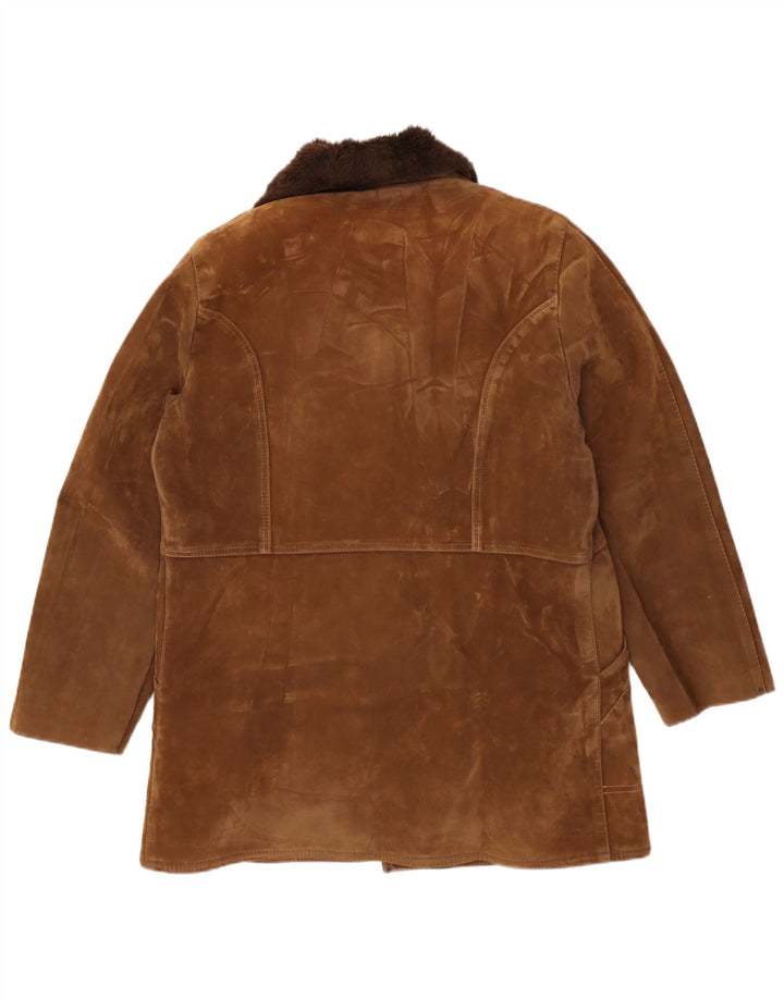 Vintage męska kurtka Sherpa UK 42 XL brązowa
