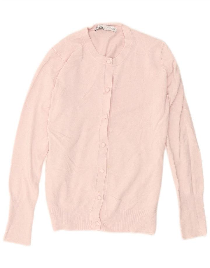Sweter damski Zara Cardigan UK 10, mały, różowy