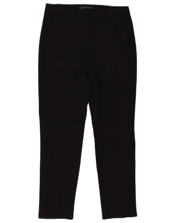 Spodnie damskie Marks & Spencer UK 10 Small W28 L26 Czarna wiskoza