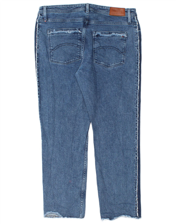 Damskie jeansy Slim Tommy Hilfiger W30 L25 Niebieskie bawełniane