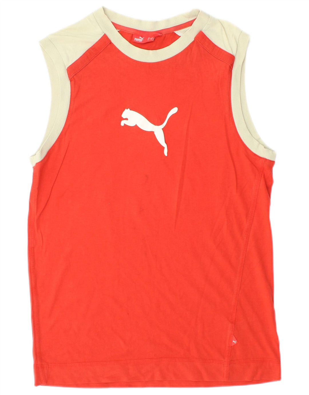 Damska koszulka z grafiką Puma Top w kolorze średnio czerwonym