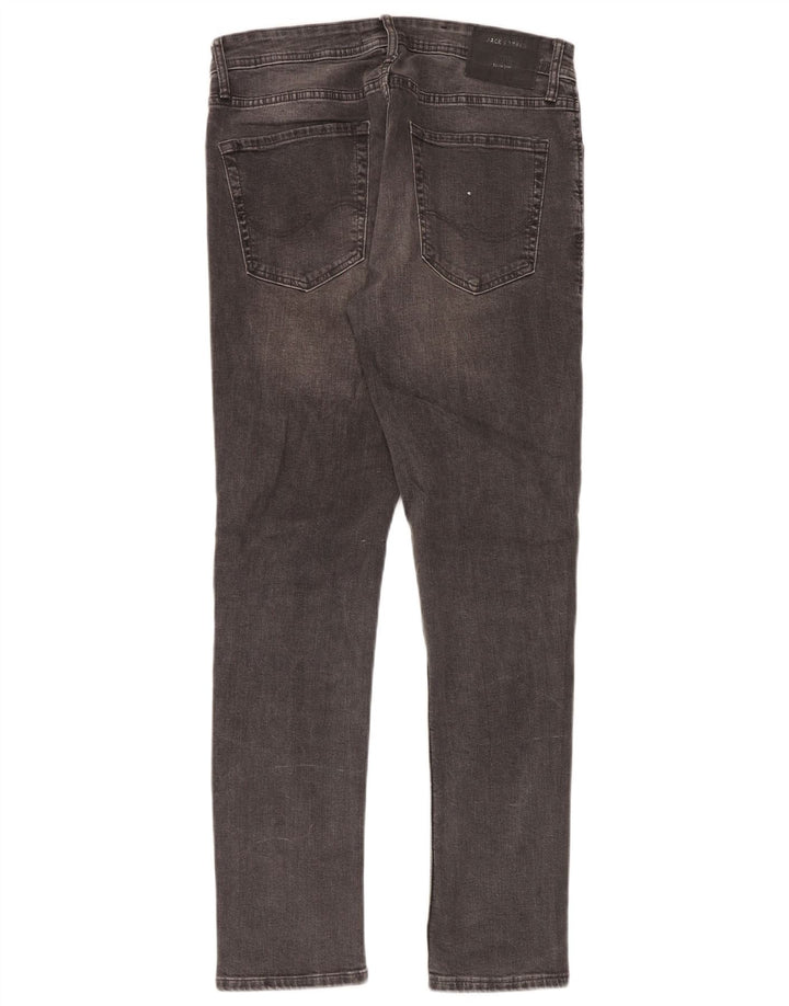 Męskie jeansy Jack & Jones GLENN Slim W32 L32 Szara bawełna