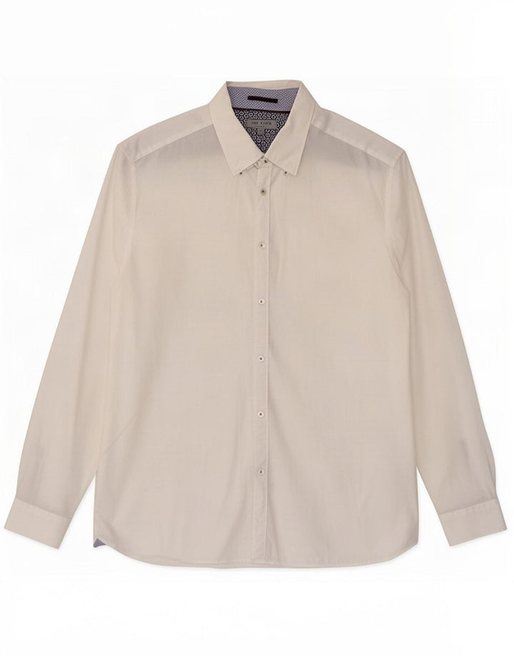 Koszula męska Ted Baker, rozmiar 6, 2XL, biała, bawełniana