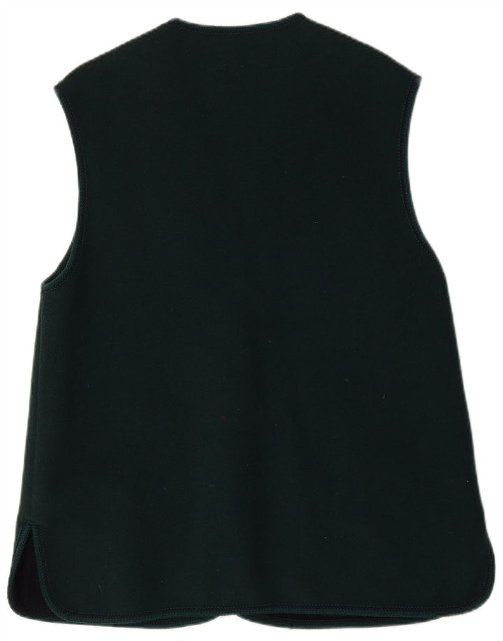 Kamizelka damska Arber Strickmoden UK 18 XL, zielona wełna