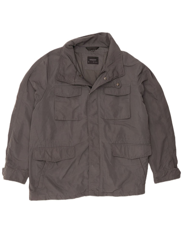 Męska kurtka użytkowa Marks & Spencer UK 46 3XL Szara, poliester
