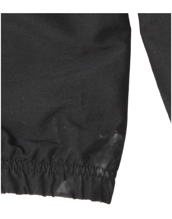 Męskie spodnie dresowe ADIDAS, duże, czarne, poliestrowe