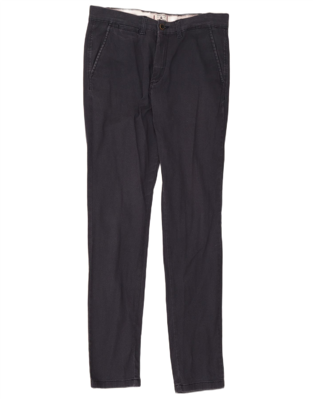 Męskie spodnie chino Jack & Jones Marco Slim W33 L36 Granatowy poliester