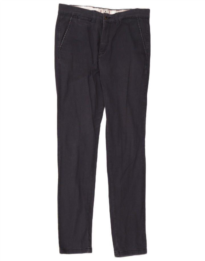 Męskie spodnie chino Jack & Jones Marco Slim W33 L36 Granatowy poliester