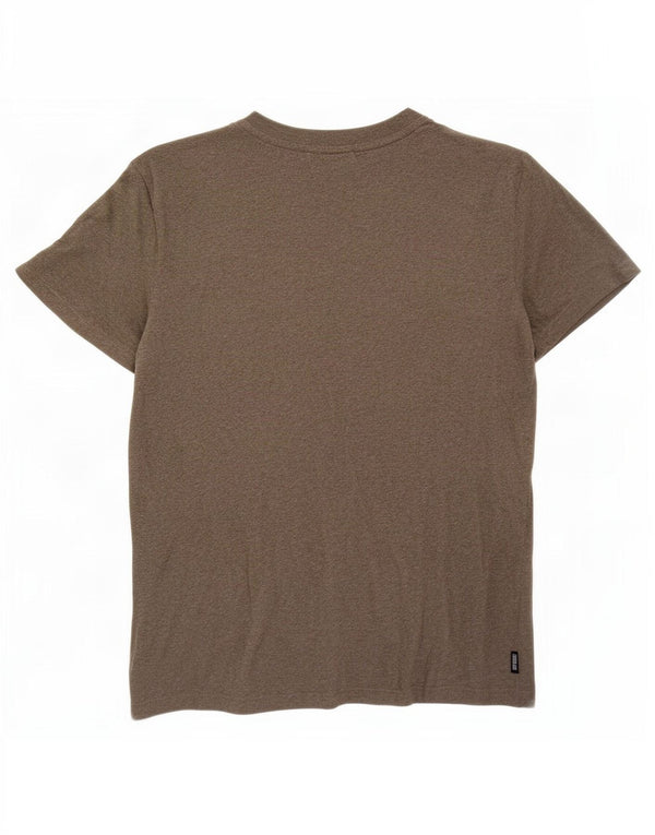 T-shirt męski Superdry, średni, bawełniany khaki z plamkami
