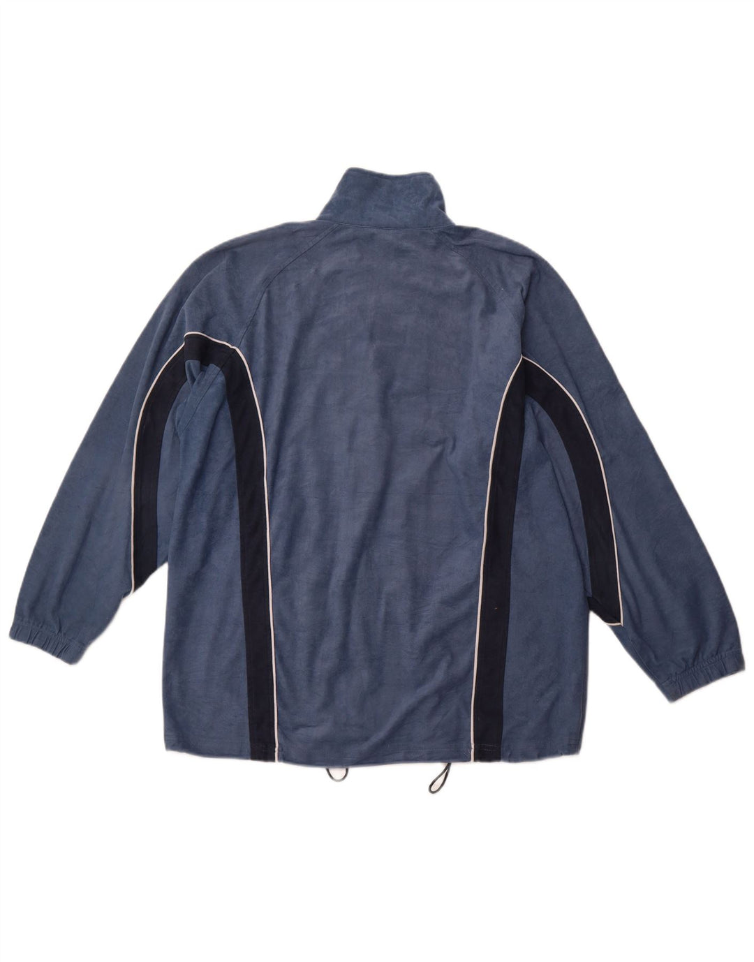 Męska aksamitna kurtka dresowa ASICS XL w kolorze granatowym