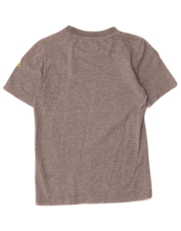 Adidas Chłopięcy T-shirt graficzny Top 7-8 lat Szary