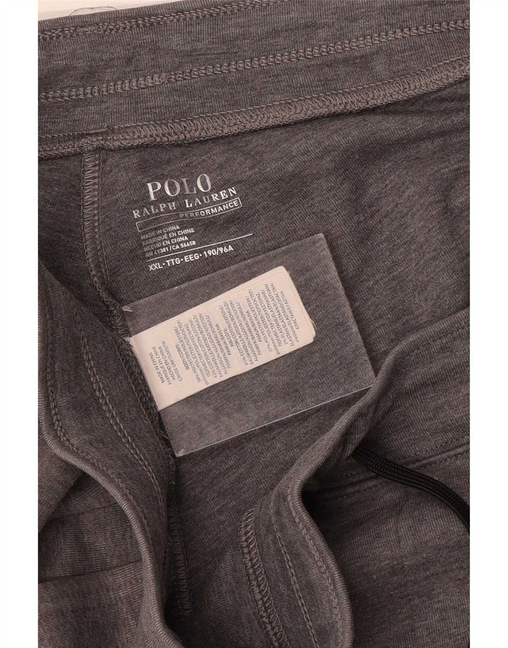 Męskie spodnie dresowe Polo Ralph Lauren Joggers 2XL Szary poliester