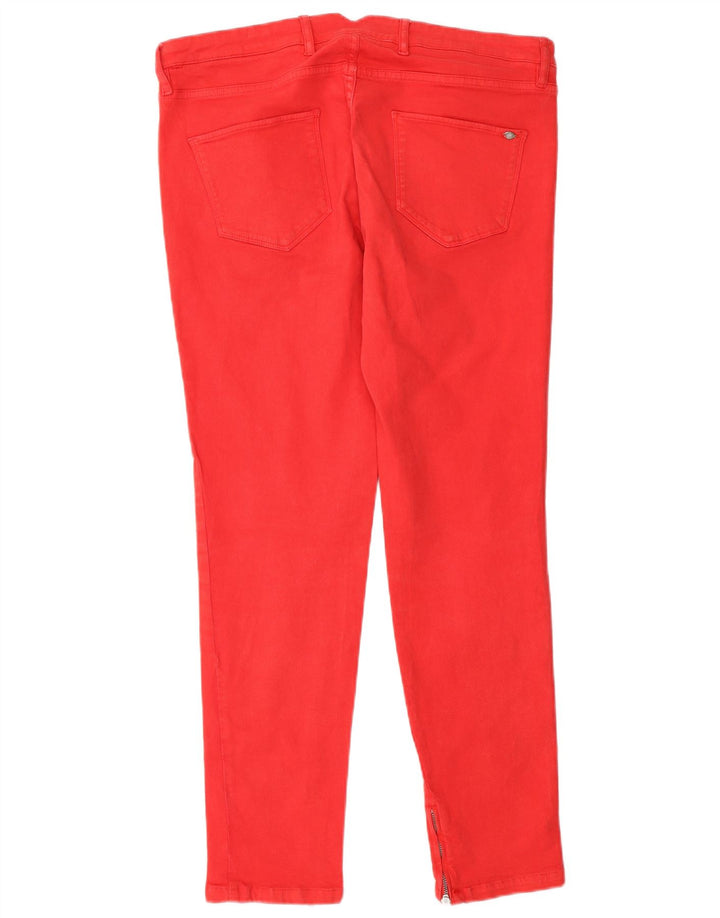 Jeansy damskie Massimo Dutti Slim Fit EU 42 Large W32 L28 Red
