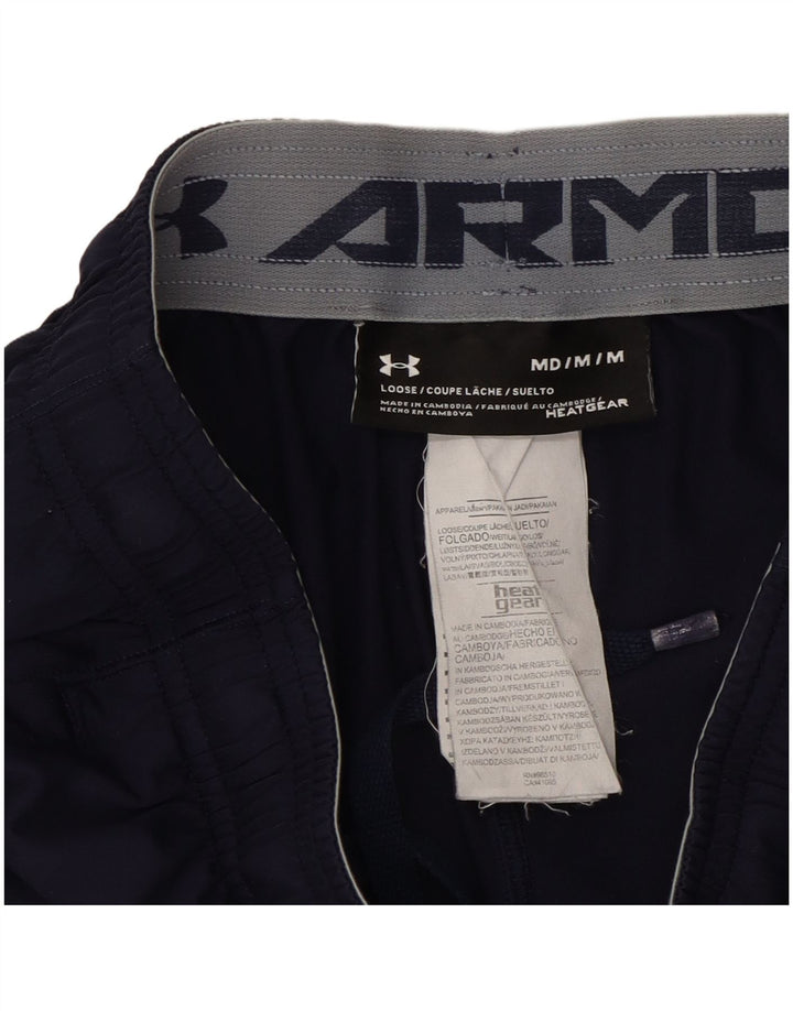 Męskie spodenki sportowe Under Armour Heat Gear, średni granatowy poliester