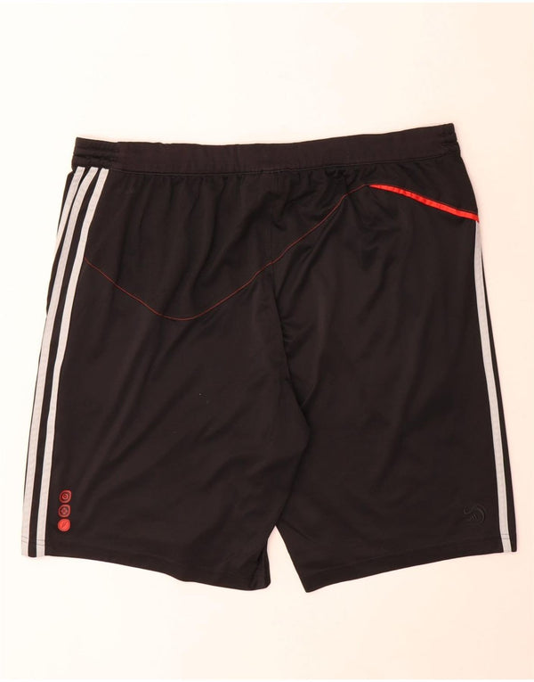 Męskie spodenki sportowe Adidas Climalite 2XL, czarny poliester