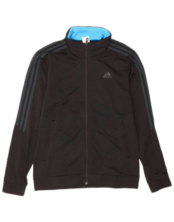 Męska kurtka dresowa Adidas UK 40/42 Średni czarny poliester