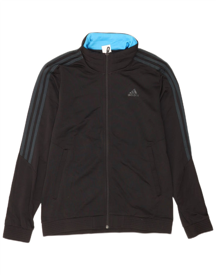 Męska kurtka dresowa Adidas UK 40/42 Średni czarny poliester