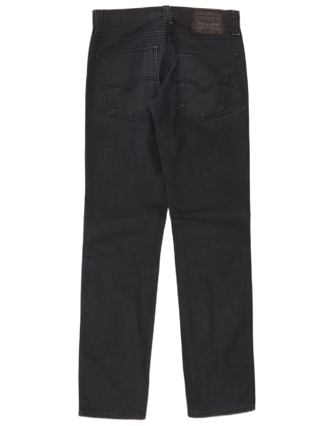 Męskie dżinsy Levi's 511 Slim W28 L32 Granatowa bawełna