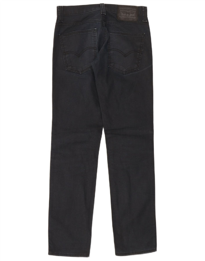 Męskie dżinsy Levi's 511 Slim W28 L32 Granatowa bawełna