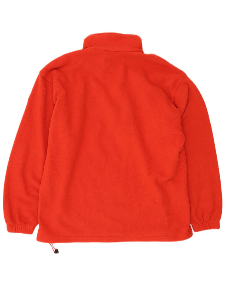 SERGIO TACCHINI Męski sweter polarowy XL z zamkiem błyskawicznym Milano XL, czerwony