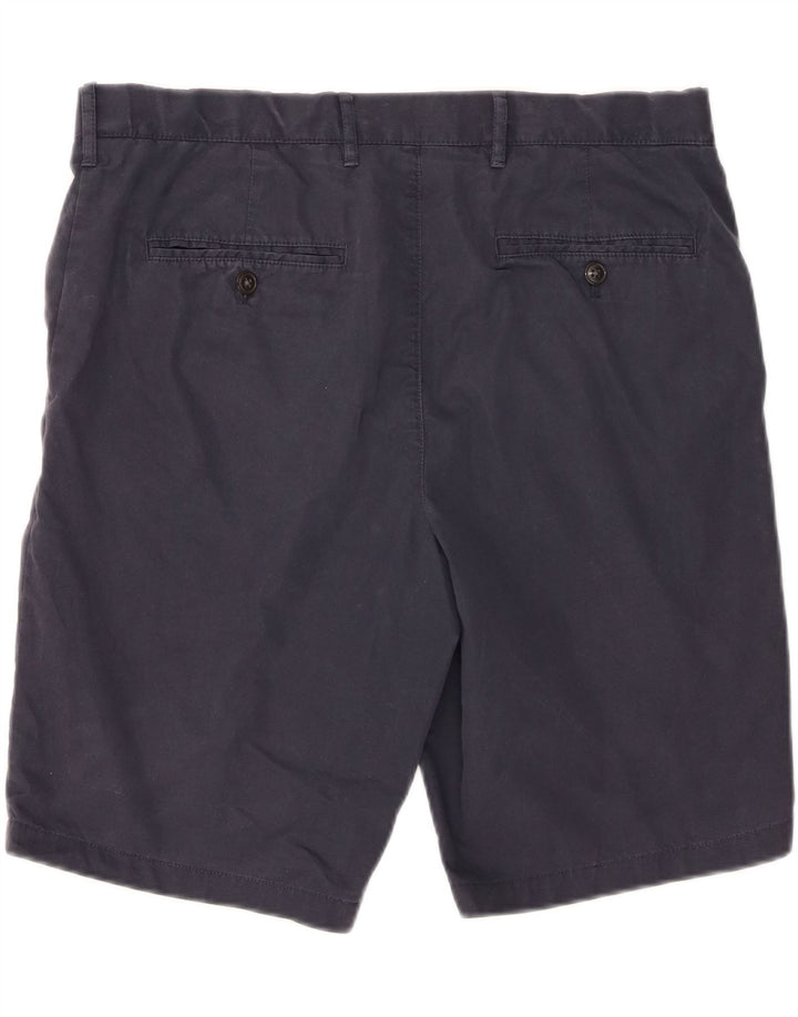 Męskie spodenki Chino Marks & Spencer W34, duże, granatowe, bawełniane