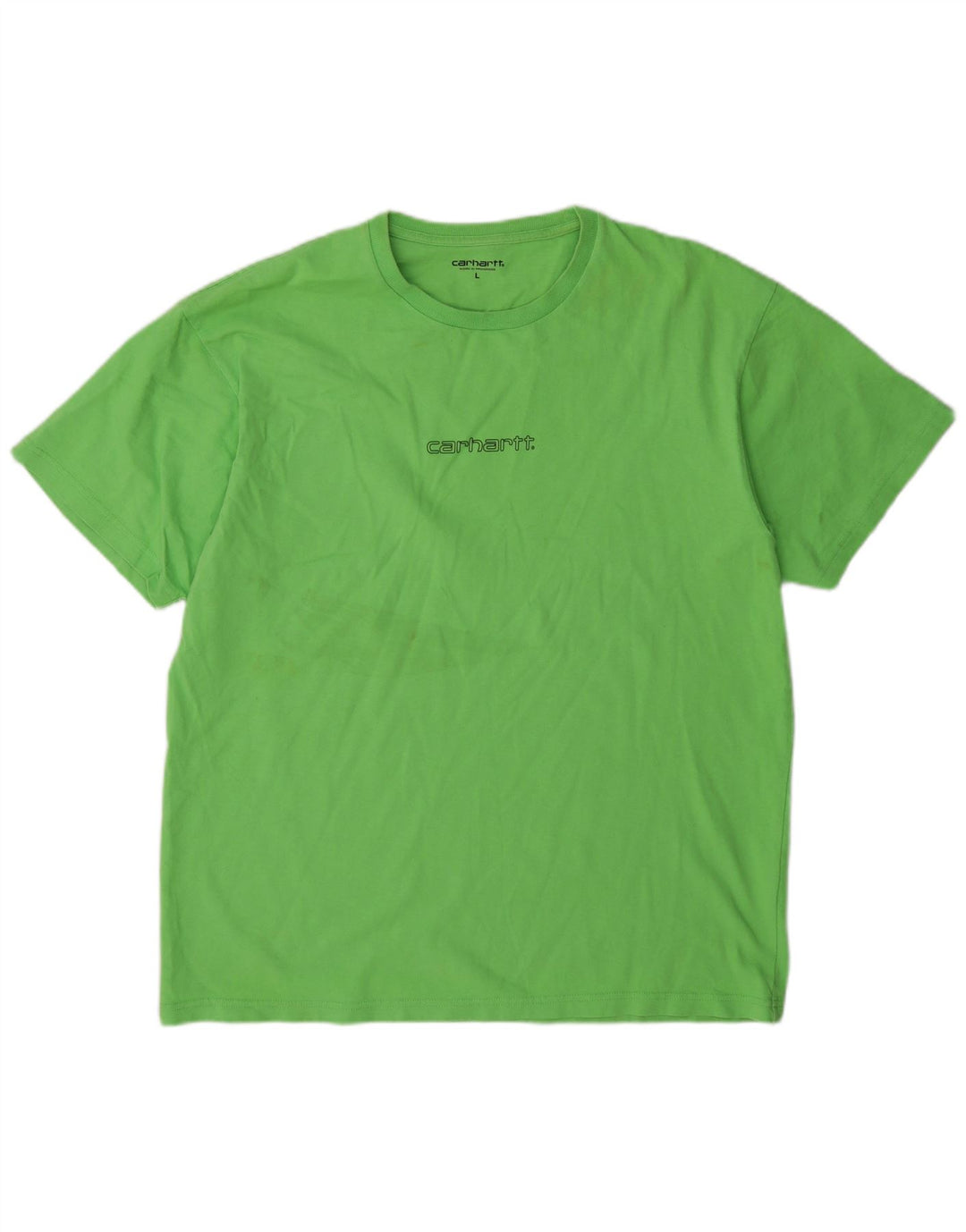 T-shirt męski Carhartt, duży, zielony, bawełniany