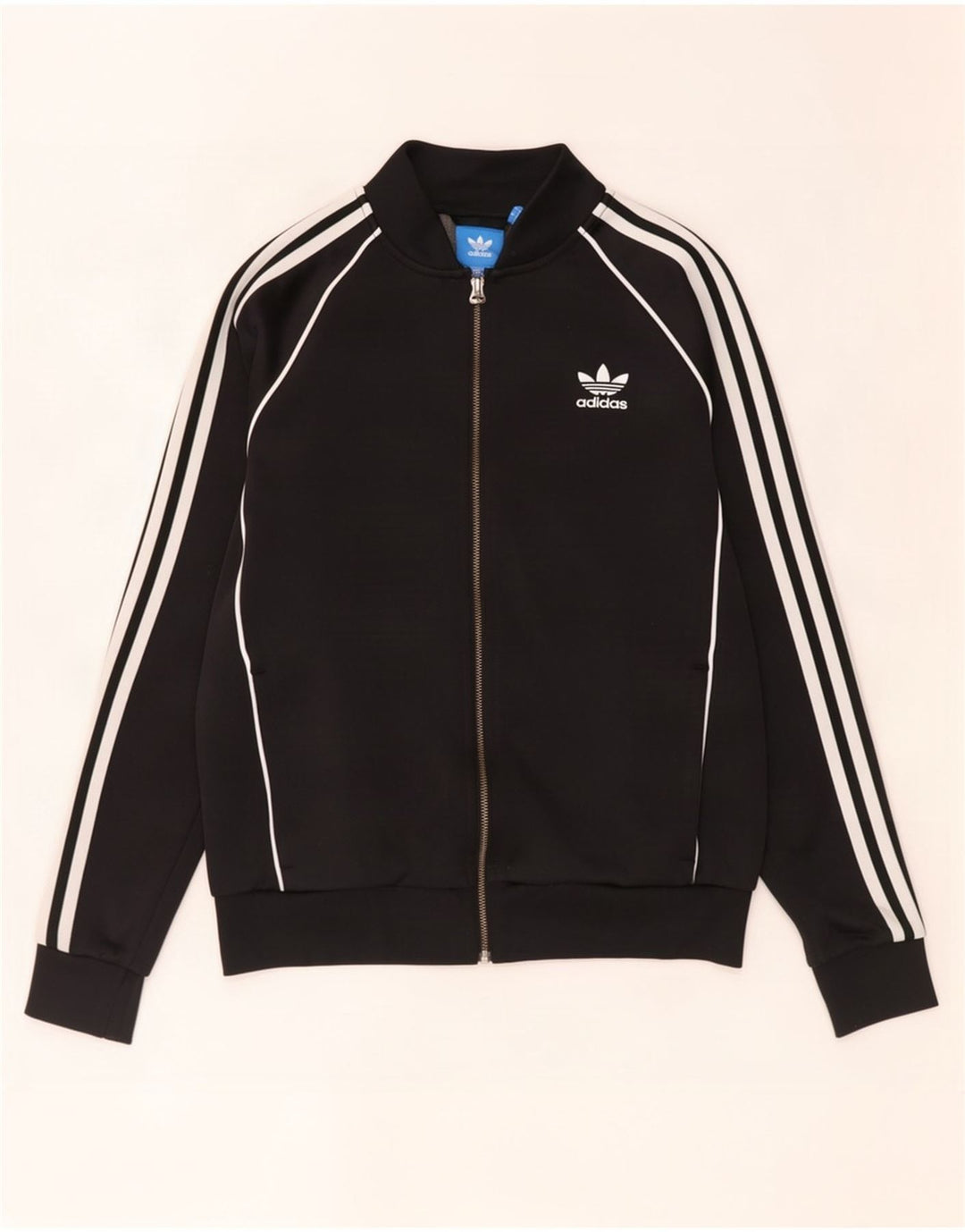 Damska bluza dresowa Adidas UK 14 Średni czarny poliester