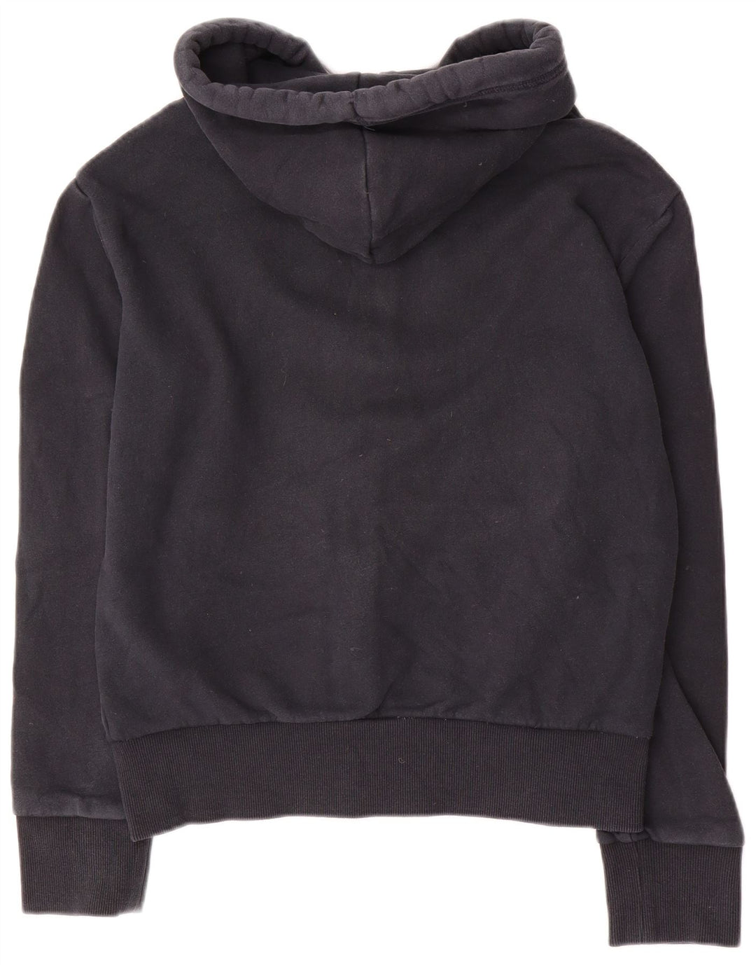 Męski sweter z kapturem i zamkiem Superdry, średni granatowy, bawełniany