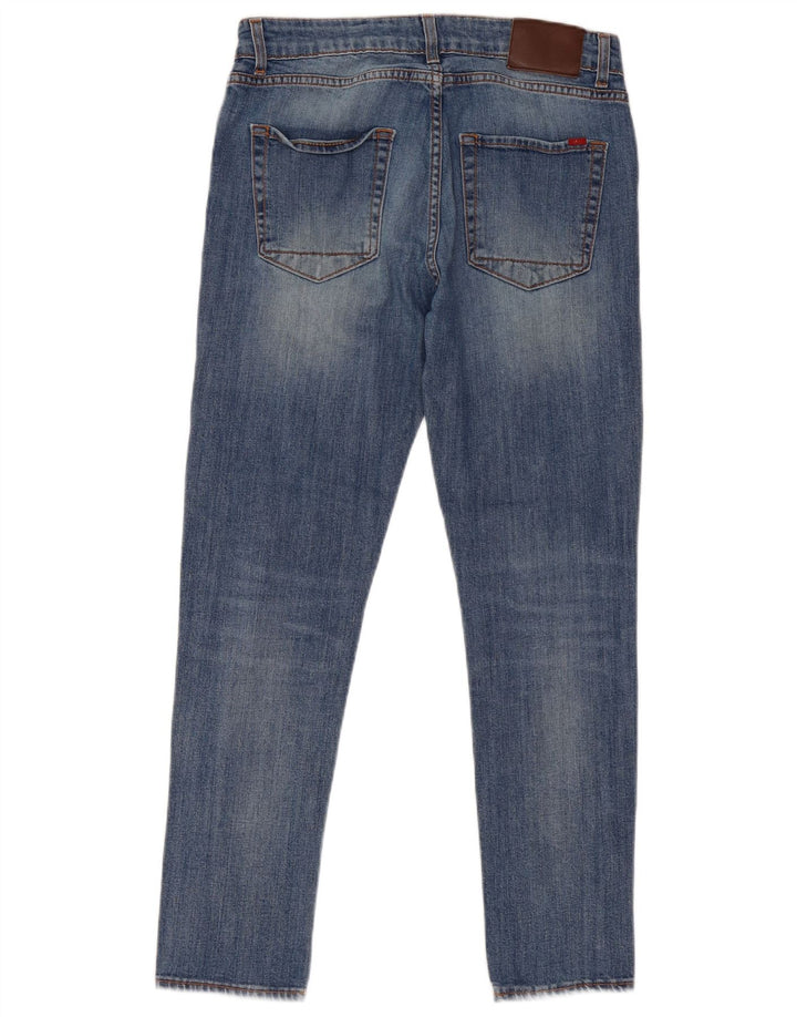 Liu Jo Męskie Scott Skinny Jeans W33 L29 Niebieski poliester