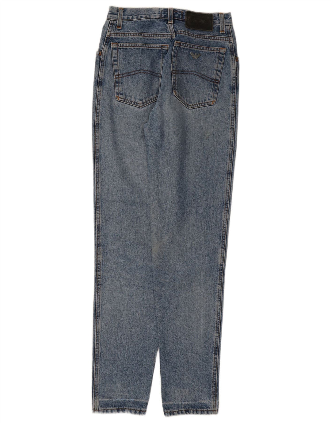 Damskie jeansy zwężane Armani W27 L30 niebieskie
