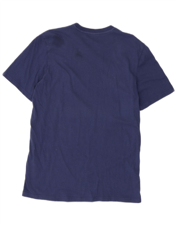 T-shirt męski ADIDAS Top, średni, granatowy, bawełniany
