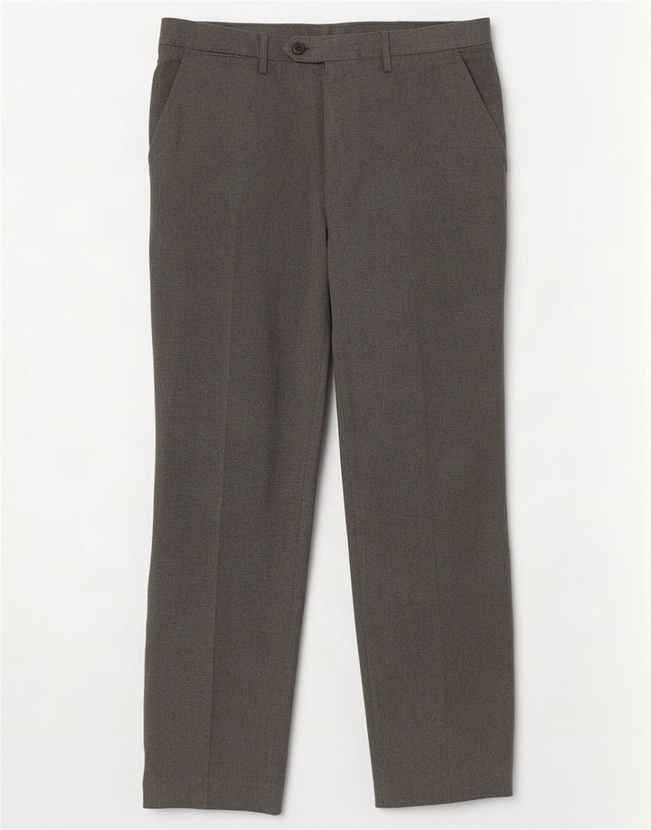 Marks & Spencer Męskie spodnie garniturowe slim fit W34 L31 Szary poliester